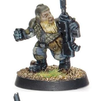 Imperial Guard Space Dwarfs fireteam by Murder frost