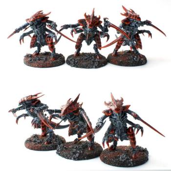 Tyranid Warriors by Bart Filip