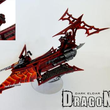Dark Eldar Dragon by Kalin