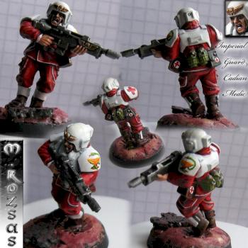 Imperial Guard Cadian Medic by R3app3r