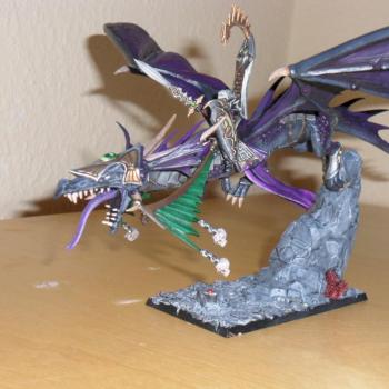 Dark Elves Dragon by Santafu