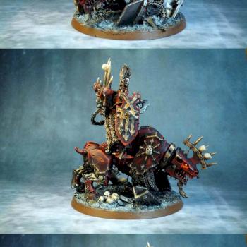 World Eaters Lord on Juggernaut by DonDemon