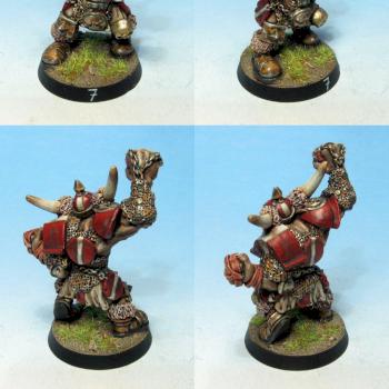 Bloodbowl Orc team by ptdesignstudio