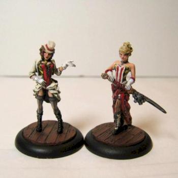 Colette Du Bois and Cassandra by rubyelyse