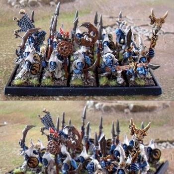 Smurfs of Chaos - SpearSmurfs by Necros