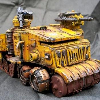 Ork battle wagon badmoon large version by thrym