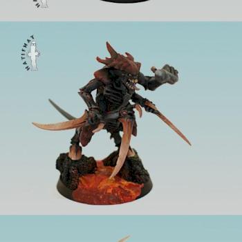 Tyranid Warrior #4 by Hatifnat