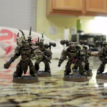 Death Guard squad by timofnurgle
