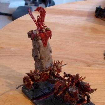 Warriors of Chaos Warshrine by jmagsts