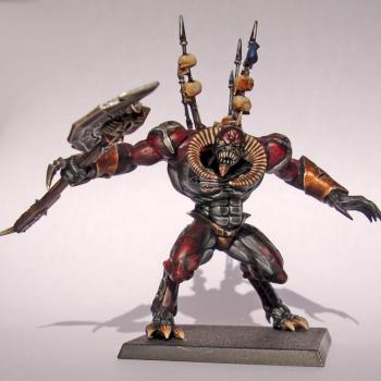 Khorne daemon prince by Pabloz