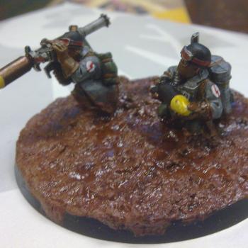 Steel Legion Missile Launcher Team by Col. Rosenberg