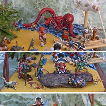 details de l'ile au pirate(10122) by ealendil