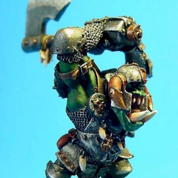 A version of the limited edition Gamesday Orc by Dragonsreach