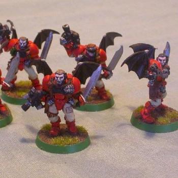 Vampire Marine Scouts by sam40k