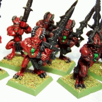 Khorne Bloodletters by Ratboy