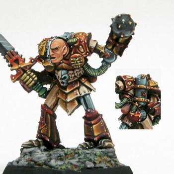 Gurni Ironarm, Chaos Champion of Khorne by QiaoZhong