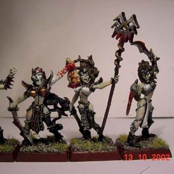 Witch elves of Khaine by Druchoo