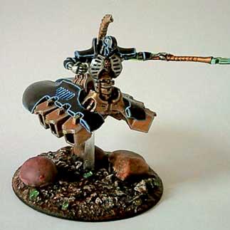 Necron Destroyer Lord by paganpete