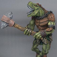 lizardman tyrant by Reaver