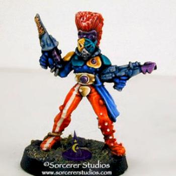 Eldar Harlequin Trooper by Cleven