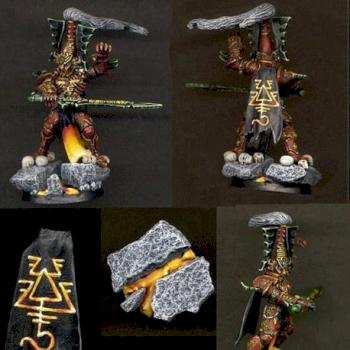 Avatar of the Bloody-handed god by Fjugin