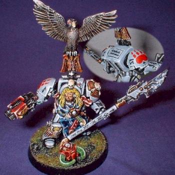 blood claw veteran in terminator armour 02 by neil thomas