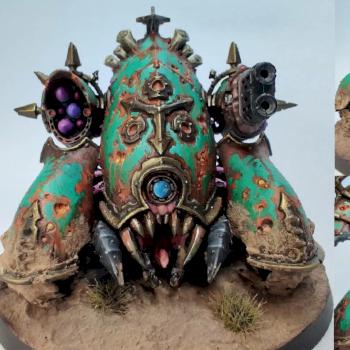 Death Guard Myphitic Blighthauler by oneshallfall