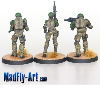 USAriadna Grunts, Line Rangers Regiment by MadFlyArtStudio