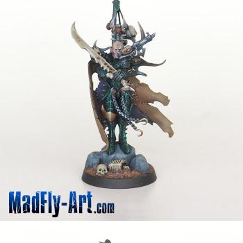 Dark Eldar Archon by MadFlyArtStudio