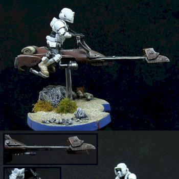 74-Z Speeder Bike Star Wars by Blackfire