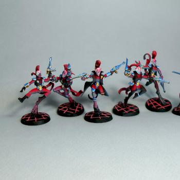Harlequins, Warhammer 40000 by Artufactory Baka