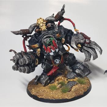 Ghazghkull Thraka & Makari by AlchemistPainting