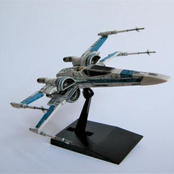 BLUE SQUADRON RESISTANCE X-WING FIGHTER by Solomon Kane