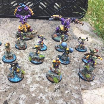 goblin bloodbowl team by davve