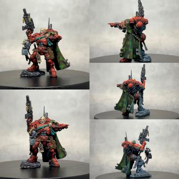 Blood Angels Phobos Captain by superFLOWus