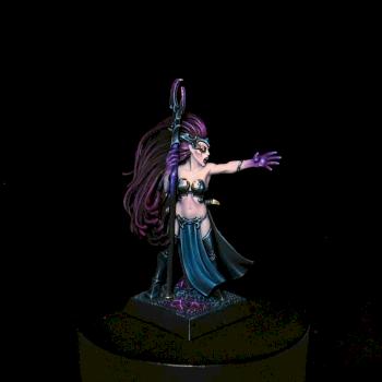 Warhammer Dark Elves Dark Elf Sorceress by Maranith