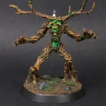 Ral Partha - Iron Wind Metals - Painted - DEMONIC TREEMAN - D&D Metal Miniature by mikecarrero