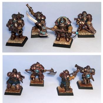 Thundriks profiteers, kharadron dwarves for mordheim by Sliver