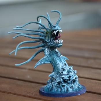 Sea serpent by Gynia