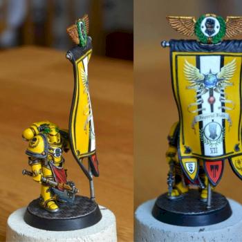 Imperial Fists Legion Herald by Abhoras