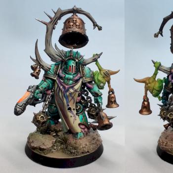 Death Guard Noxious Blightbringer by oneshallfall