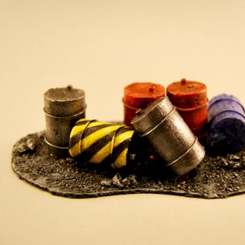 Barrels II (futuristic scenography) by agapitocreations