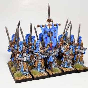 High Elf Swordmasters by AlchemistPainting