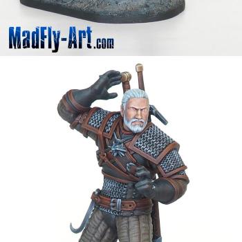 Geralt the Witcher by MadFlyArtStudio