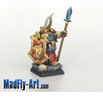 Dwarf Lord Wolfrik by MadFlyArtStudio