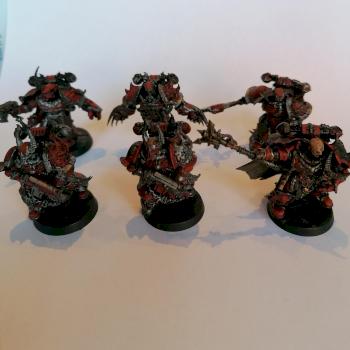 Chaos Space Marine Chosen by Candlewhisper