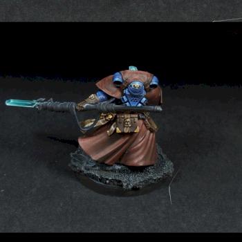 Space Marines Librarian by cosmita