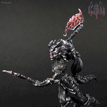 Dark Age Draguri Ice Caste: Leuedai, blizzard champion by GillianH