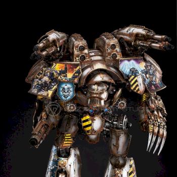 Iron Warriors Warlord titan by xanlank