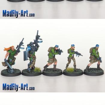 Caledonian Highlander Army by MadFlyArtStudio
